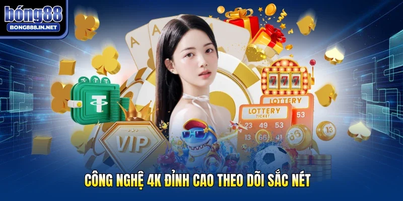 Công nghệ 4k đỉnh cao theo dõi sắc nét