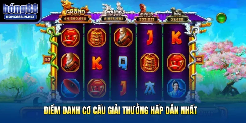 Điểm danh cơ cấu giải thưởng hấp dẫn nhất