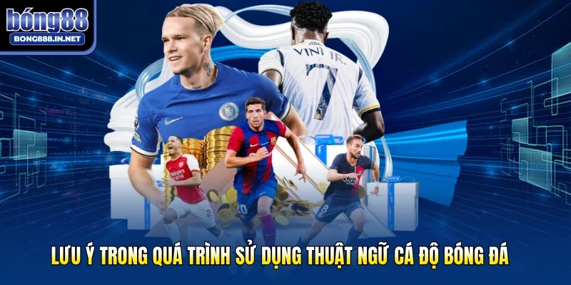 Lưu ý trong quá trình sử dụng thuật ngữ cá độ bóng đá