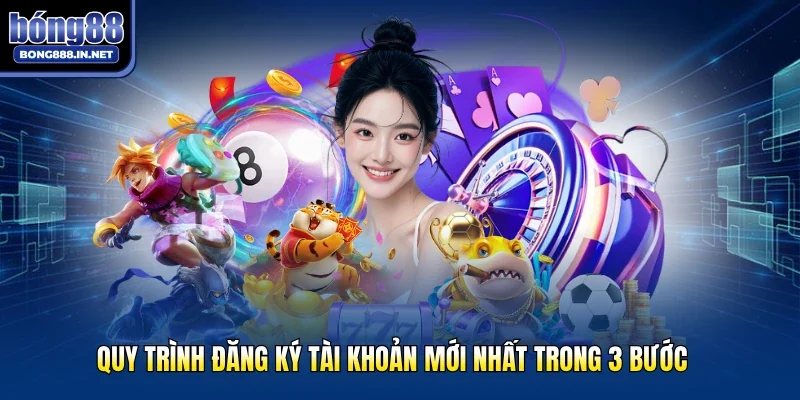Quy trình đăng ký tài khoản mới nhất trong 3 bước