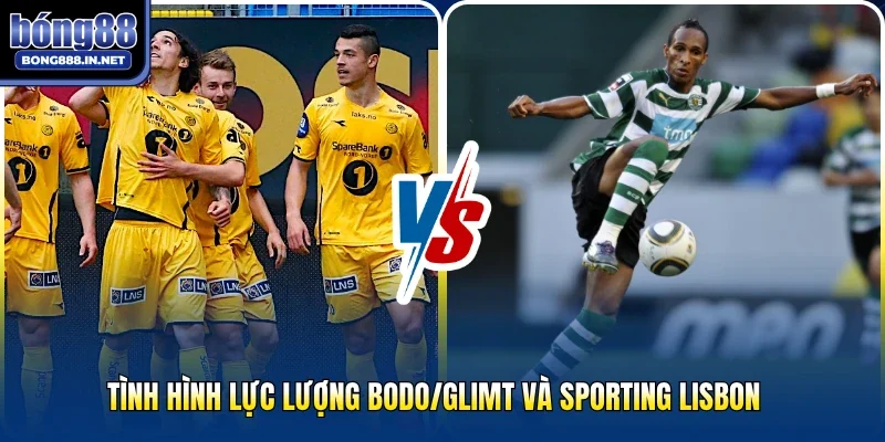 Tình hình lực lượng Bodo/Glimt và Sporting Lisbon